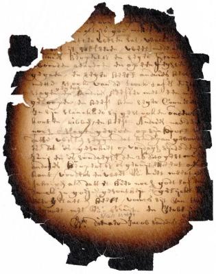 Letter from Jacob Sandersen Glen to Jeremias van Rensselaer