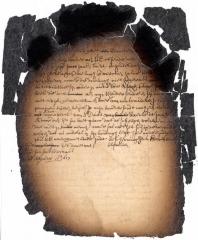 Letter of Jeremias van Rensselaer to David Becker