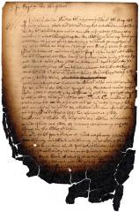 Letter of Jeremias van Rensselaer to Jan Baptist van Rensselaer
