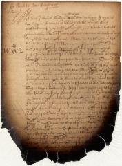 Letter of Jeremias van Rensselaer to Jan Baptist van Rensselaer