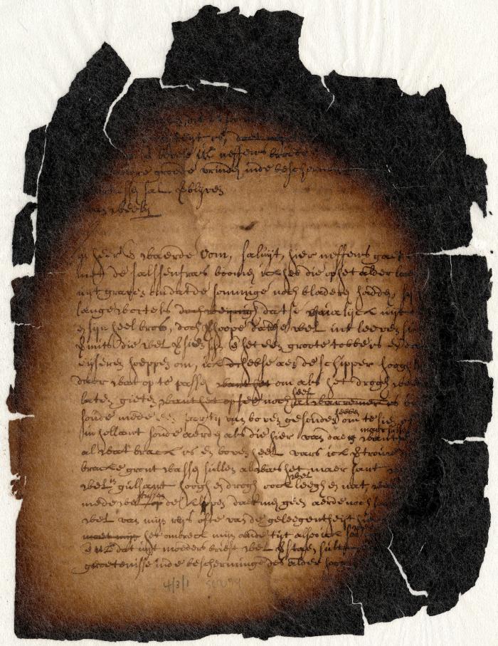 Letter of Jeremias van Rensselaer to Johan van Wely