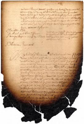 Letter of Jeremias van Rensselaer to Robert Vastrick