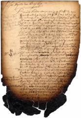 Letter of Jeremias van Rensselaer to Jan Baptist van Rensselaer