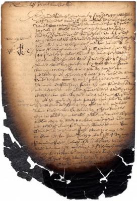 Letter of Jeremias van Rensselaer to Oloff Stevensen van Cortlandt