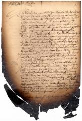 Letter of Jeremias van Rensselaer to David Becker