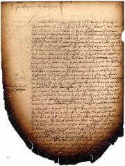 Letter of Jeremias van Rensselaer to Jan Baptist van Rensselaer