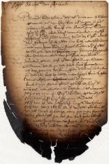 Letter of Jeremias van Rensselaer to Oloff Stevensen van Cortlandt