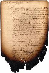 Letter of Jeremias van Rensselaer to Jan Baptist van Rensselaer