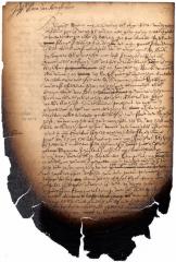 Letter of Jeremias van Rensselaer to Anna van Rensselaer