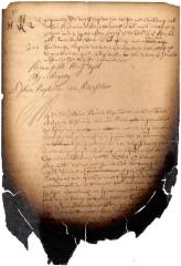 Letter of Jeremias van Rensselaer to Oloff Stevensen van Cortlandt