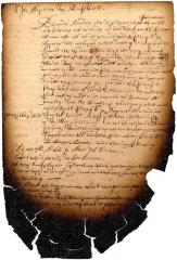 Letter of Jeremias van Rensselaer to Jan Baptist van Rensselaer