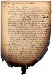 Letter of Jeremias van Rensselaer to Oloff Stevensen van Cortlandt