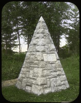 Site of Massacre & Jane McCrea Monument