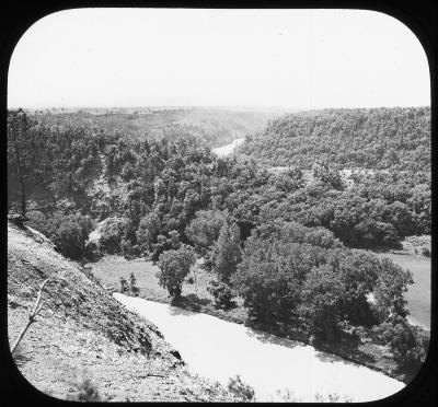 N.Y. near Mt. Morris. Gorge of Genesee river.