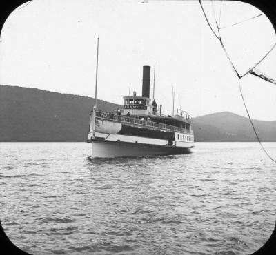 Steamer "Sagamore" at the north end of Lake George