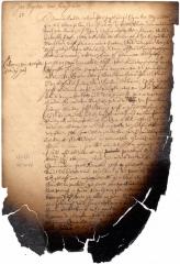 Letter of Jeremias van Rensselaer to Jan Baptist van Rensselaer