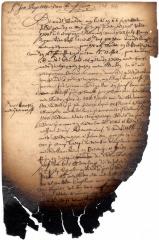 Letter of Jeremias van Rensselaer to Jan Baptist van Rensselaer