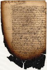 Letter of Jeremias van Rensselaer to Jan Baptist van Rensselaer