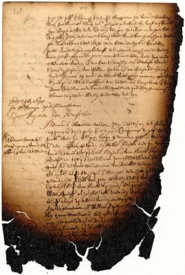 Letter of Jeremias van Rensselaer to Jan Baptist van Rensselaer