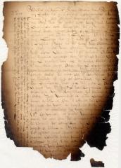 Letter from Stephanus van Cortlandt to Maria van Rensselaer
