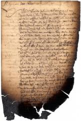 Letter of Jeremias van Rensselaer to Richard van Rensselaer