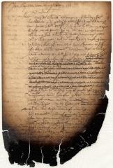 Letter of Jeremias van Rensselaer to Jan Baptist van Rensselaer