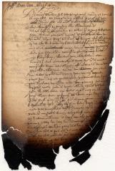 Letter of Jeremias van Rensselaer to Anna van Rensselaer