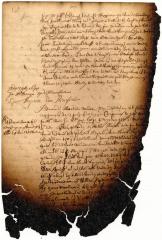 Letter of Jeremias van Rensselaer to Jan Baptist van Rensselaer