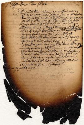 Letter of Jeremias van Rensselaer to Oloff Stevensen van Cortlandt