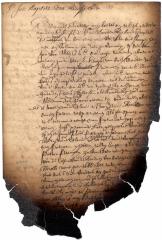 Letter of Jeremias van Rensselaer to Jan Baptist van Rensselaer
