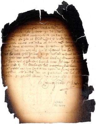 Letter from Oloff Stevensen van Cortlandt to Maria van Rensselaer
