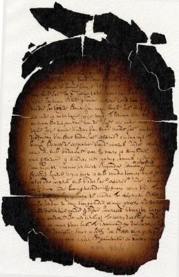 Letter of Richard van Rensselaer to Pieter de Lanoy