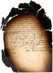 Letter of Maria van Rensselaer to Stephanus van Cortlandt