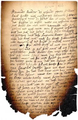 Letter of Maria van Rensselaer to Stephanus van Cortlandt