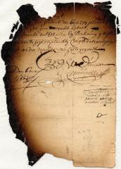 Letter from Gabriel Minvielle to Maria van Rensselaer