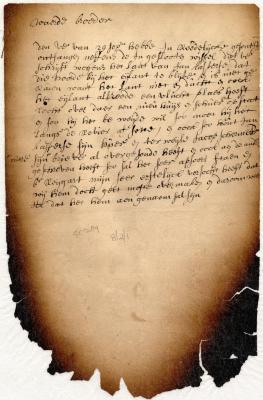 Letter of Maria van Rensselaer to Stephanus van Cortlandt