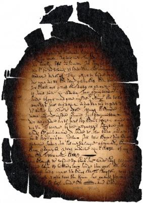 Letter from Richard van Rensselaer to Maria van Rensselaer