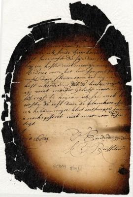 Letter from Kiliaen van Rensselaer to Maria van Rensselaer