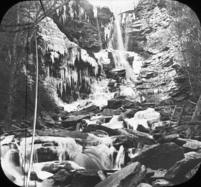 Haines Falls in winter