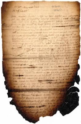 Letter of Maria van Rensselaer to Richard van Rensselaer