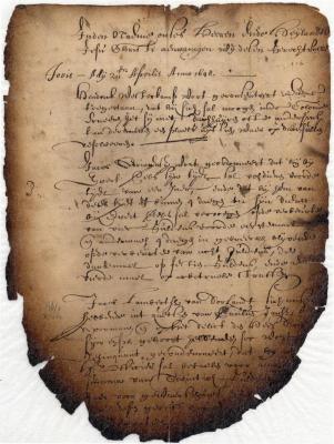 [Court proceedings], This day, Thursday, 2 April Anno 1648
