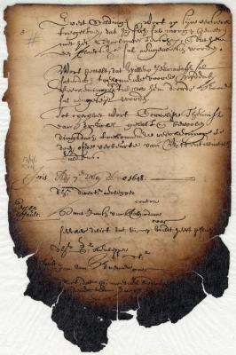 [Court proceedings], Thursday, 7 May Anno 1648