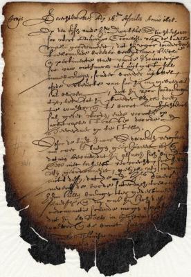 Court proceedings, 16 April 1648