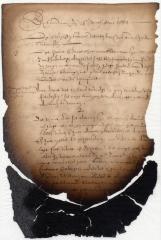 Extraordinary session, 26 March Anno 1650