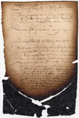 Court proceedings, 30 June Anno 1650