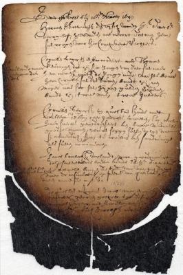 Court proceedings, 18 March 1649