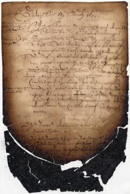 Court proceedings, 3 March 1650