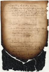 Extraordinary session, 22 March Anno 1650