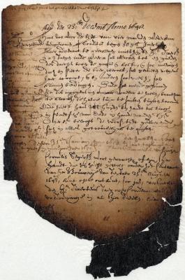[Court proceedings], 23 December Anno 1648