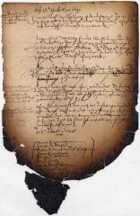 [Court proceedings], 15 April Anno 1649